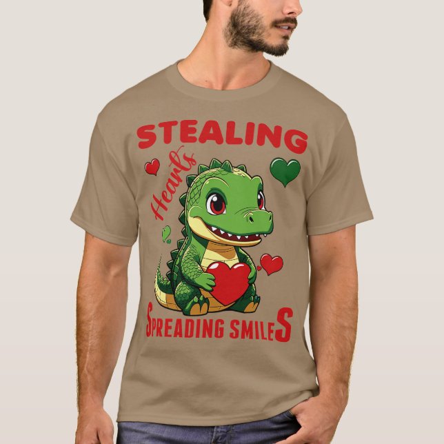 T-shirt stealing hearts spreading smiles (Devant)