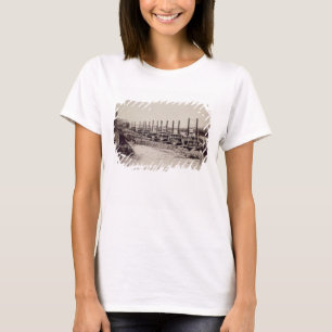 T-shirt Steamers on the Mississippi (b/w photo)