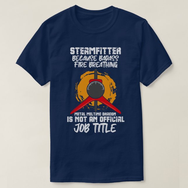 T-shirt Steamfitter Union Pipefitter (Design devant)