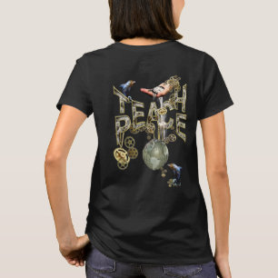 T-shirt Steampunk Apprendre la paix