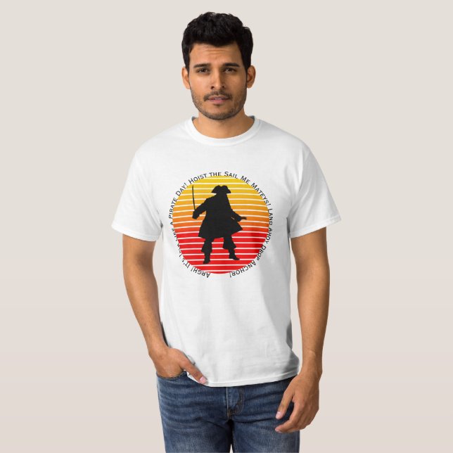 T-shirt Steampunk Buccaneers Talk Like a Pirate Day Argh! (Devant entier)