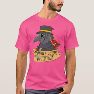 T-shirt Steampunk Doctor Plague Doctor Mask Medicine Study