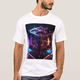 T-shirt Steampunk Fractal Reflective Music Box