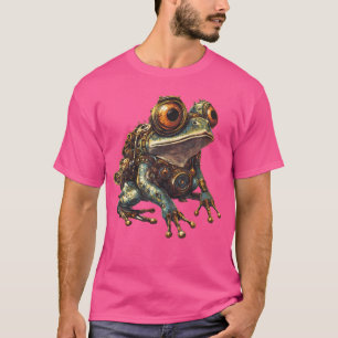 T-shirt Steampunk Frog Art