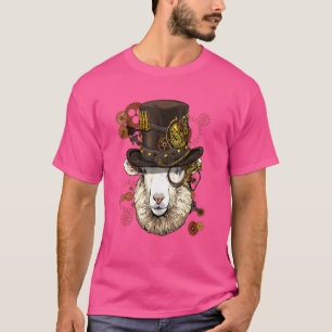 T-shirt Steampunk Gothique Mouton agneau mécanique ferme a