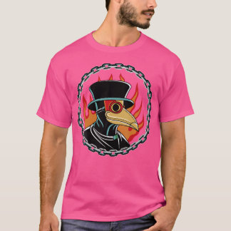 T-shirt Steampunk Horreur Tarot Vintage Pestilence Plague 