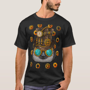 T-shirt Steampunk Penguin Vapeur médiévale victorienne ali