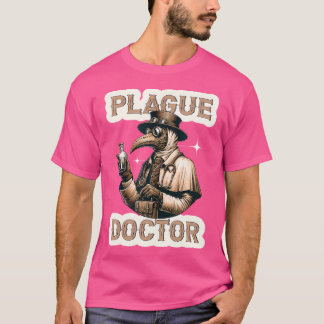 T-shirt Steampunk Plague Doctor Gothique Style Plague Doct