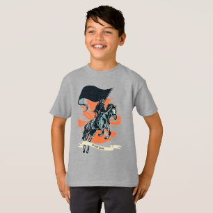 T-shirt Steampunk Plague Rider Doctor on Horseback avec dr