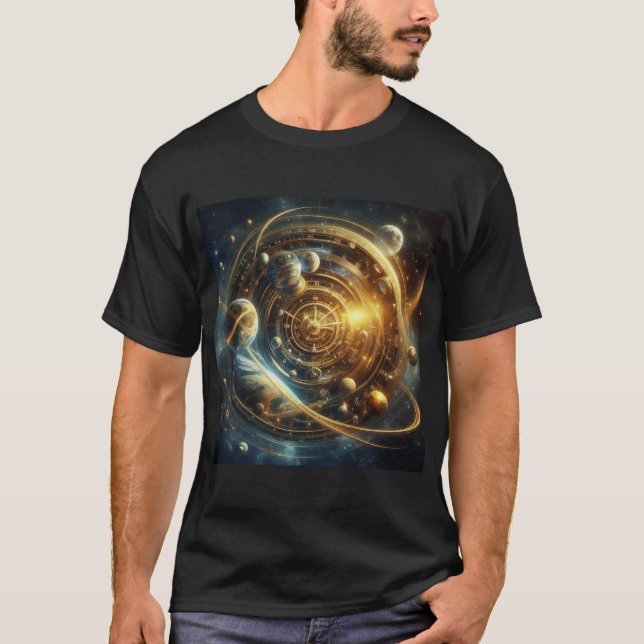 T-shirt Steampunk/Time Machine, Time/Space/Continuum 6003X (Devant)