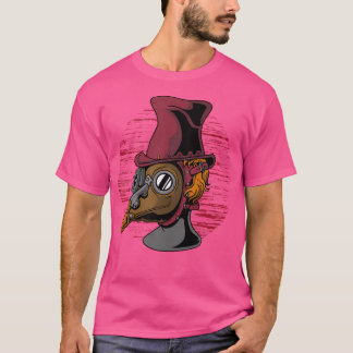 T-shirt Steampunk Victorian - Peste moteur à vapeur