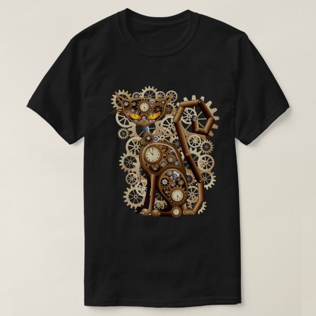 T-shirt Steampunk Vintage (Design devant)