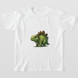 T-shirt Stégosaure adorable – Collection d'amis de Kammli