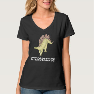 T-shirt Stégosaure dinosaure cool Dino Saurus reptile herb