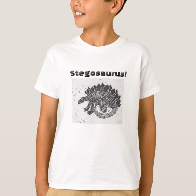 T-shirt Stegosaurus (Devant)
