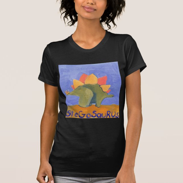 T-shirt stegosaurus (Devant)