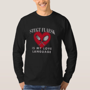 T-shirt Stegt Flaesk Danemark Iconic Food Danemark Fameux 