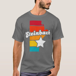 T-shirt Steinbach Manitoba Canada Souve Vintage en détress