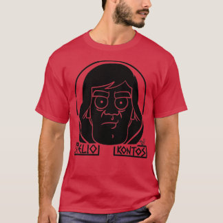 T-shirt Stelio Kontos blk par Tais s