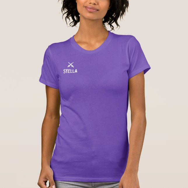 T-shirt Stella personnalisée (Devant)