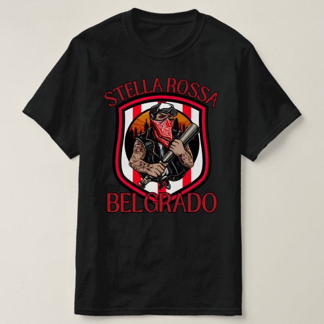 T-shirt Stella Rossa Belgrado (Design devant)