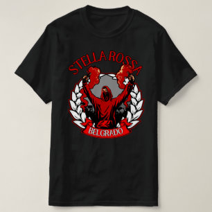 T-shirt Stella Rossa Belgrado ULTRAS