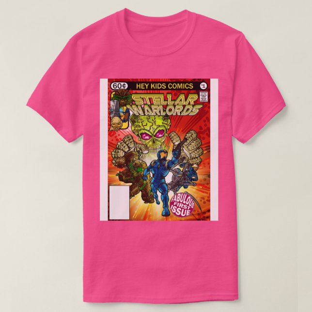 T-shirt Stellar Warlords par Marc Allie (Design devant)