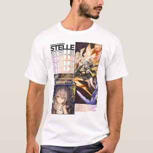 T-shirt Stelle Fire Character Info - Honkai Star Rail