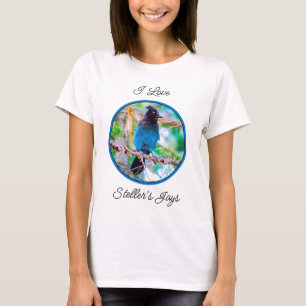 T-shirt Steller's Jay - Photographie originale