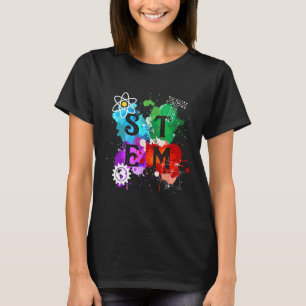 T-shirt STEM Science Technologie Génie Mathématiques Profe