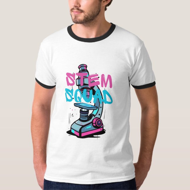 T-shirt STEM squad! (Devant)