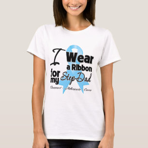 T-shirt Step-Papa - Ruban Cancer de la prostate