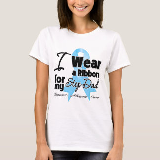 T-shirt Step-Papa - Ruban Cancer de la prostate
