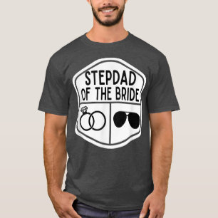 T-shirt Stepdad de la fille Mariage de baccalauréat mariée