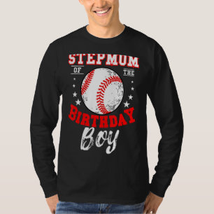 T-shirt Stéphane De L'Anniversaire De Baseball De L'Annive