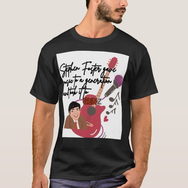 T-Shirt Stephen Foster  (Vorderseite)
