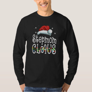 T-shirt Stepmaman Claus Noël Pyjama famille correspondant 