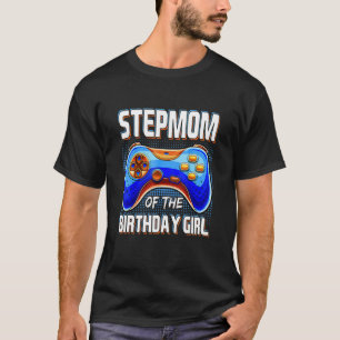 T-shirt Stepmamie de la fête d'anniversaire garçon jumelé
