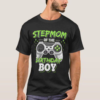 T-shirt Stepmamie De L'Anniversaire Garçon Correspondant V