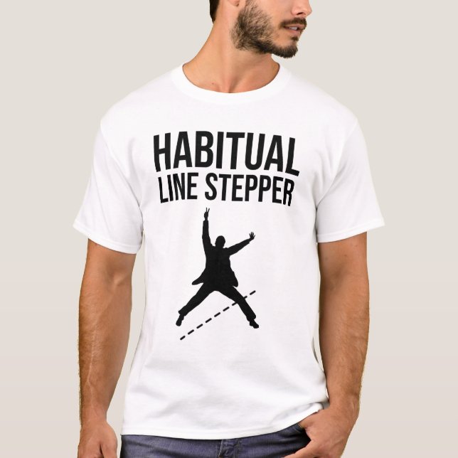 T-shirt Stepper de ligne Habituelle (Devant)