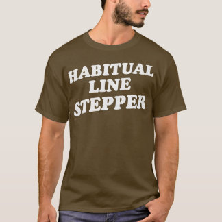 T-shirt Stepper de ligne Habituelle