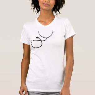 T-shirt stéthoscope