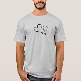 T-shirt Stéthoscope à coeur