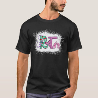 T-shirt Stéthoscope avec infirmière en soins respiratoires