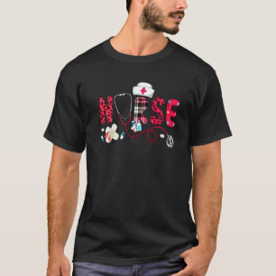 T-shirt Stéthoscope Infirmière Vie Femmes