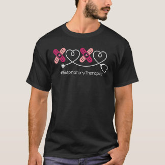 T-shirt Stethoscope XOXO Saint Valentin Thera respiratoire