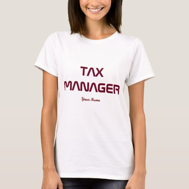 T - Shirt "Steuerverwalter" (Vorderseite)