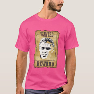 T-shirt steve mac queen wanted