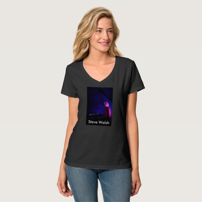 T-shirt Steve Walsh de concert (Devant entier)