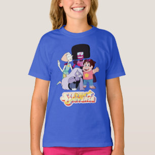 T-shirt Steven Universe   Crystal Gem Group Huddle